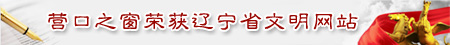 營口之窗榮獲遼寧省文明網站