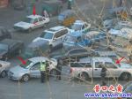 蓋州：小刮碰引發大堵車