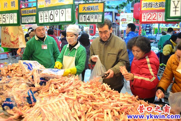 節日肉品市場銷售火爆
