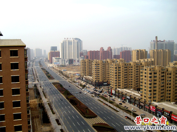 建設(shè)中的鲅魚圈開發(fā)區(qū)