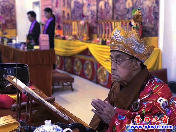 營口楞嚴禪寺圓山長老九十九歲壽誕