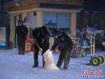 雪中的營(yíng)口物業(yè)人——城南公館物業(yè)