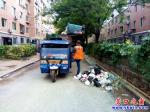 營口市：這個小區爆滿的垃圾桶清空了