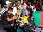 中秋節前夕，南果梨登陸營口售價一元