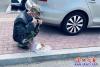 暖心！警車護(hù)送老人回家2
